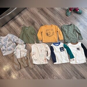 3T long sleeve and sweat shirts,